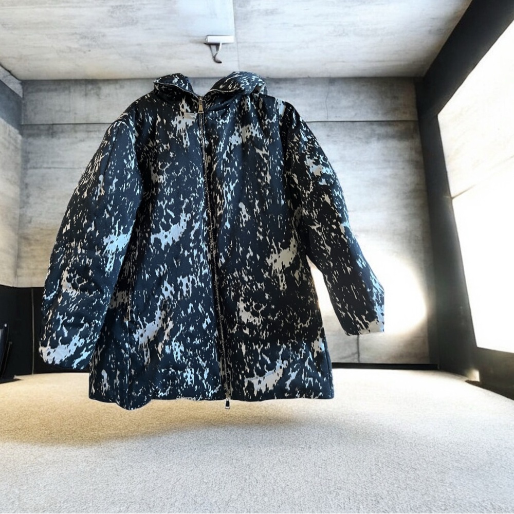 Moncler Black Quilted Long Puffer Jacket